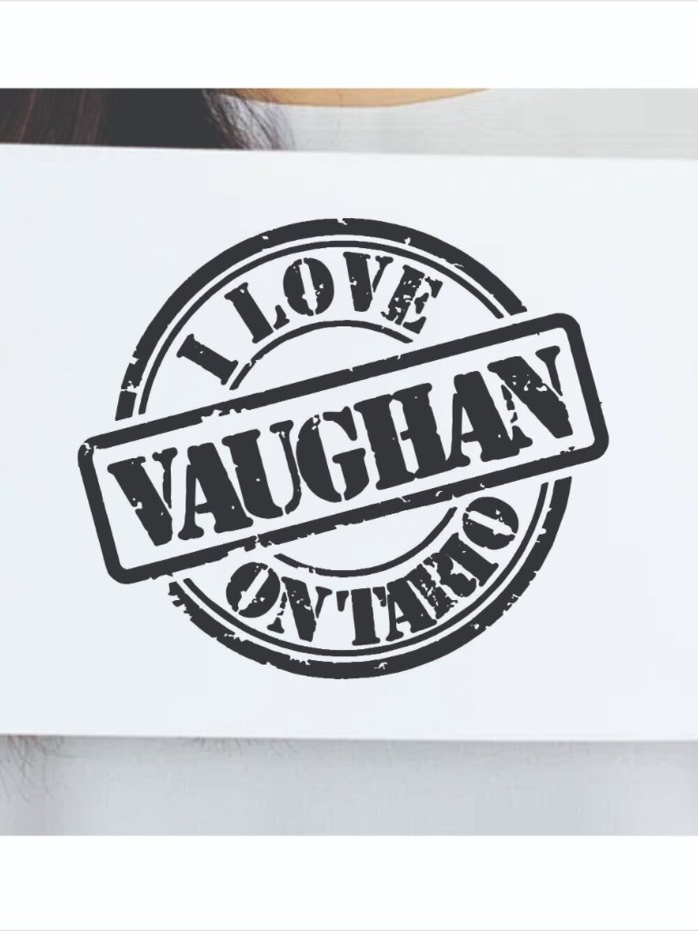 I love Vaughan Ontario Decal 6 inch.